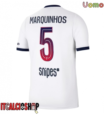 Paris Saint-Germain Marquinhos #5 Seconda Maglia 2026-27 Manica Corta